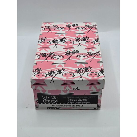 Unique Collectible Ginny Doll 8" Blonde Hair Pink Dress Original Box & Accessori - Picture 2 of 8